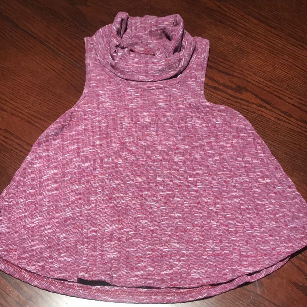 Cowel Neck Sweater Tank